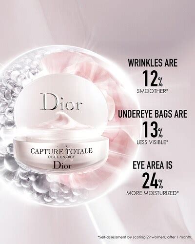 dior oogcreme|Capture Totale Verstevigende & rimpelcorrigerende oogcrème.